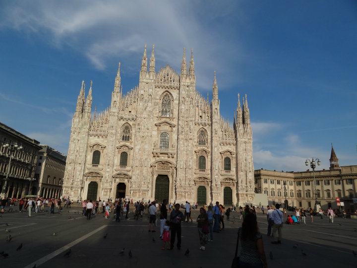 Katedrála Duomo Milano McDonald